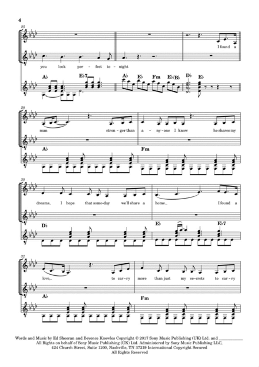 Perfect Duet Vocal Duet scores gallery preview page 4