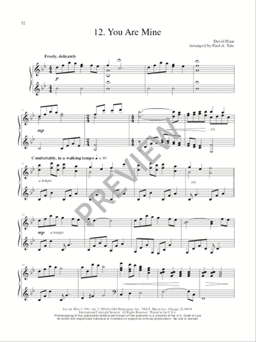 Seasons of Grace - Volume 1 Piano Solo scores gallery preview page 54