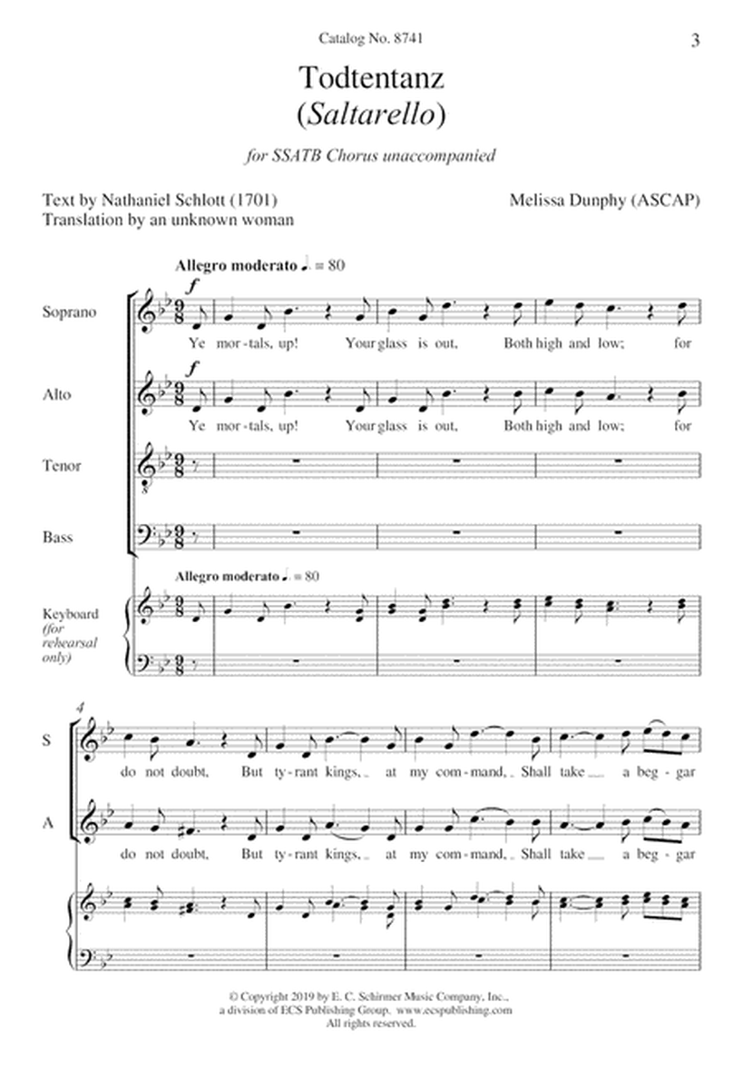Todtentantz from Suite Remembrance (Downloadable)