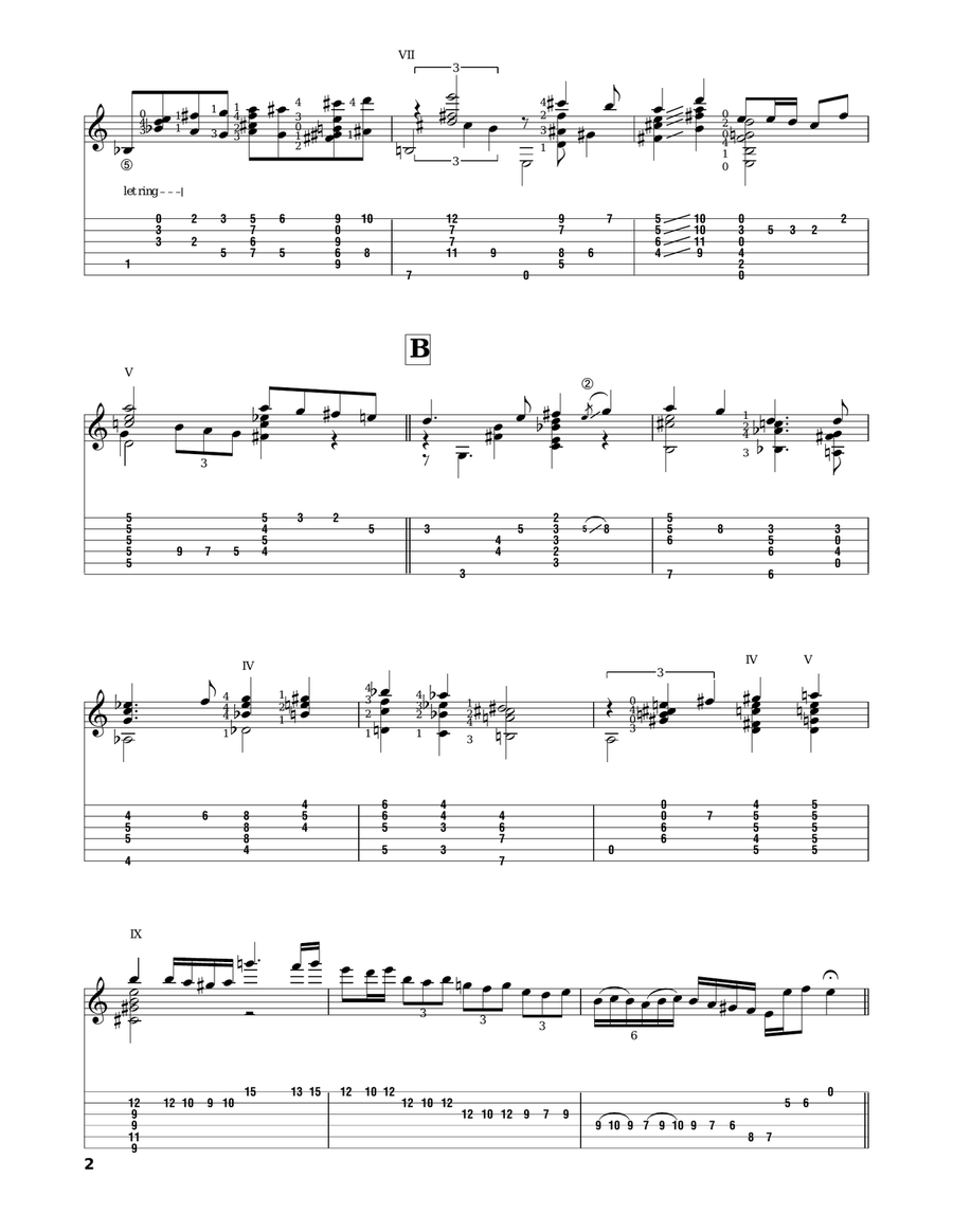 Quiet Now Quiet Now Electric Guitar scores gallery preview page 2