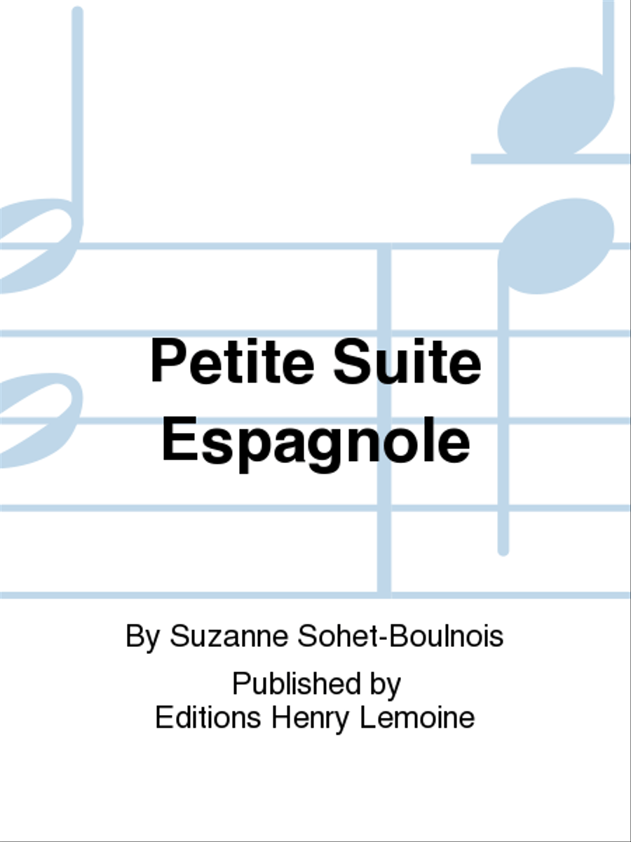 Petite Suite Espagnole Piano Solo scores gallery preview page 1