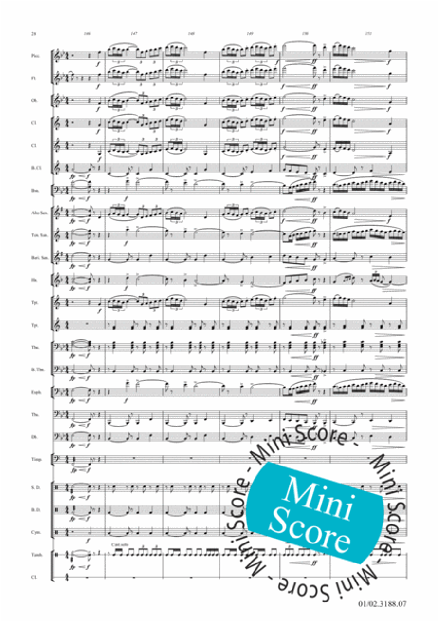 Augusto Alves Augusto Alves Concert Band scores gallery preview page 32