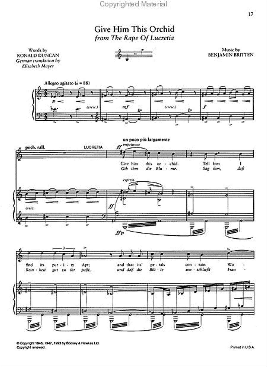 Opera Arias Mezzo-Soprano Voice scores gallery preview page 4