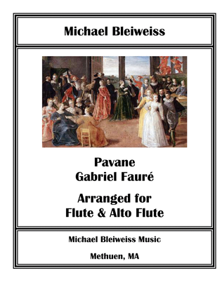 Pavane for Flute and Alto Flute