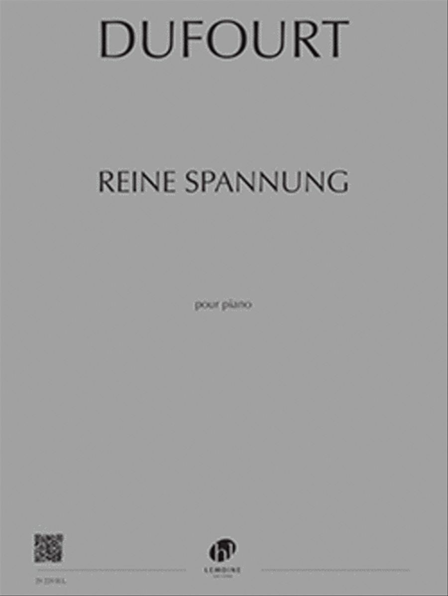 Reine Spannung Piano Solo scores gallery preview page 1
