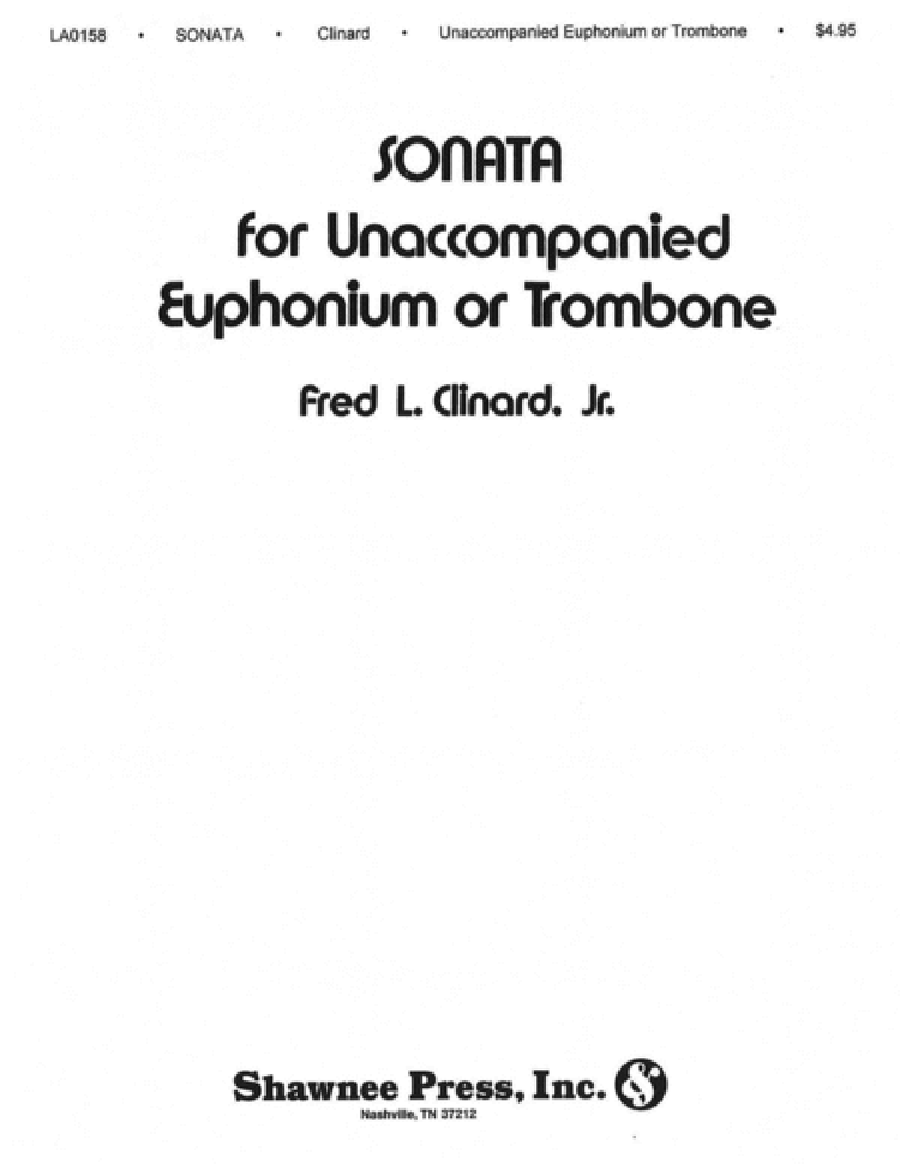Sonata Euphonium scores gallery preview page 1