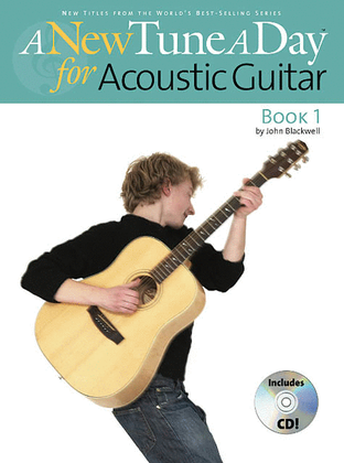 Book cover for A New Tune a Day - Acoustic Guitar, Book 1