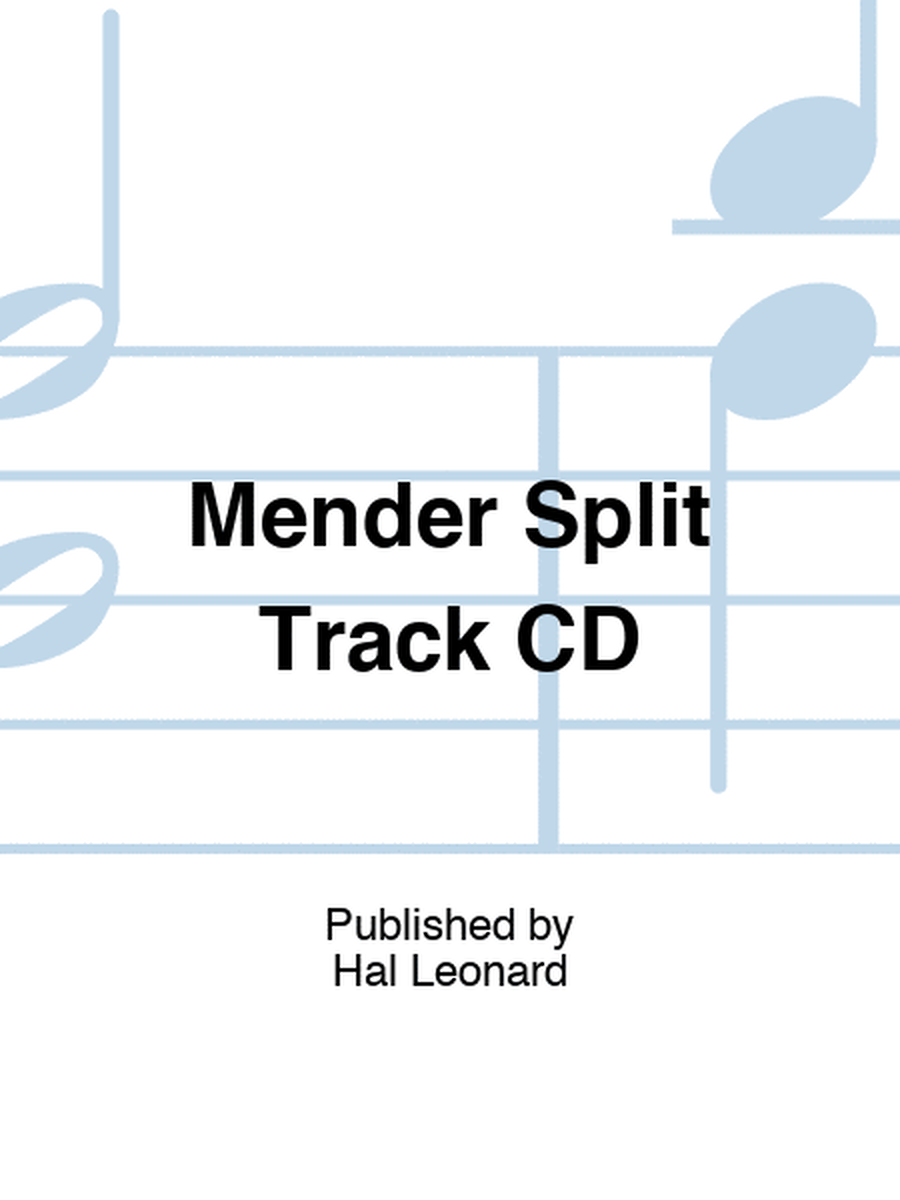 Mender Split Track CD
