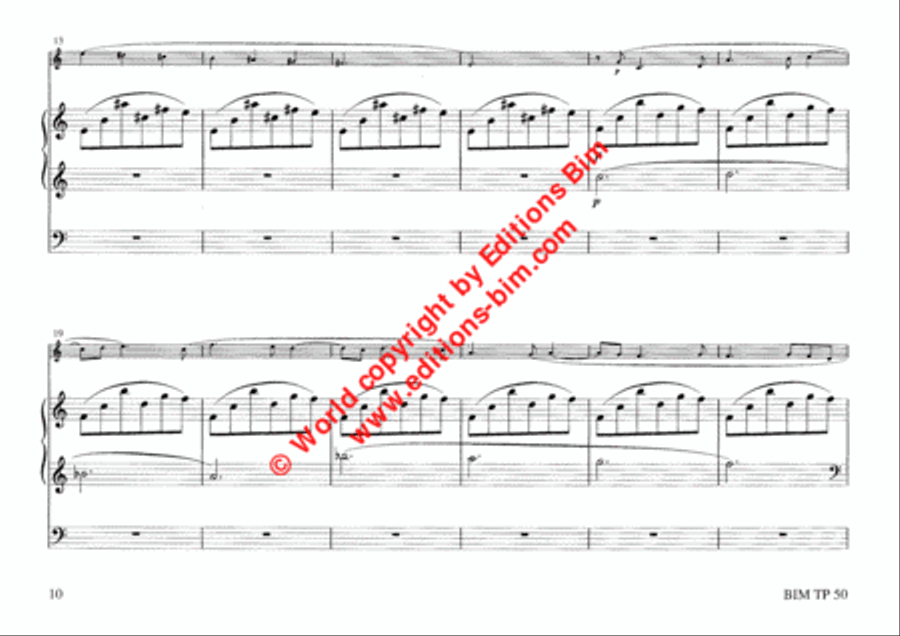 4 Themes on Paintings of Edward Munch Trumpet scores gallery preview page 7