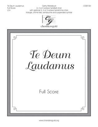 Book cover for Te Deum Laudamus - Full Score and Instrumental Parts