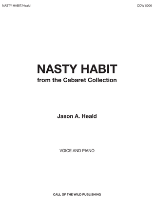 "Nasty Habit" for voice and piano