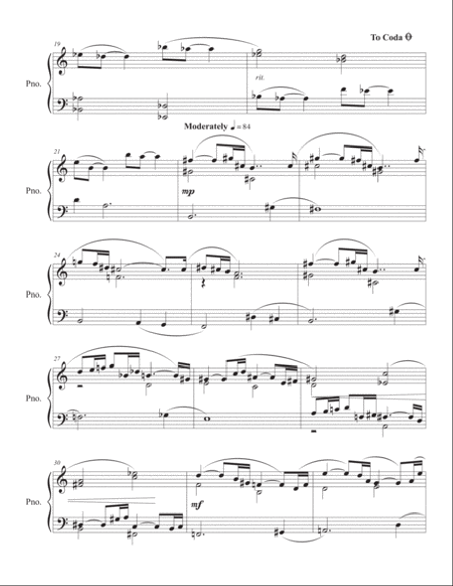 Night of the Lights Piano Solo scores gallery preview page 4