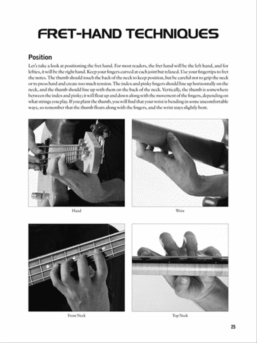 Essential Bass Guitar Techniques String Methods scores gallery preview page 5