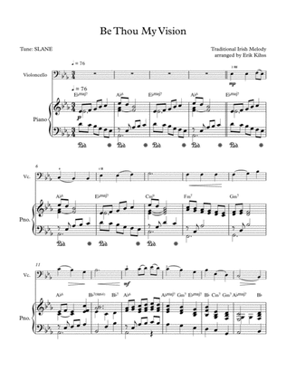 Be Thou My Vision - Cello/Piano duet