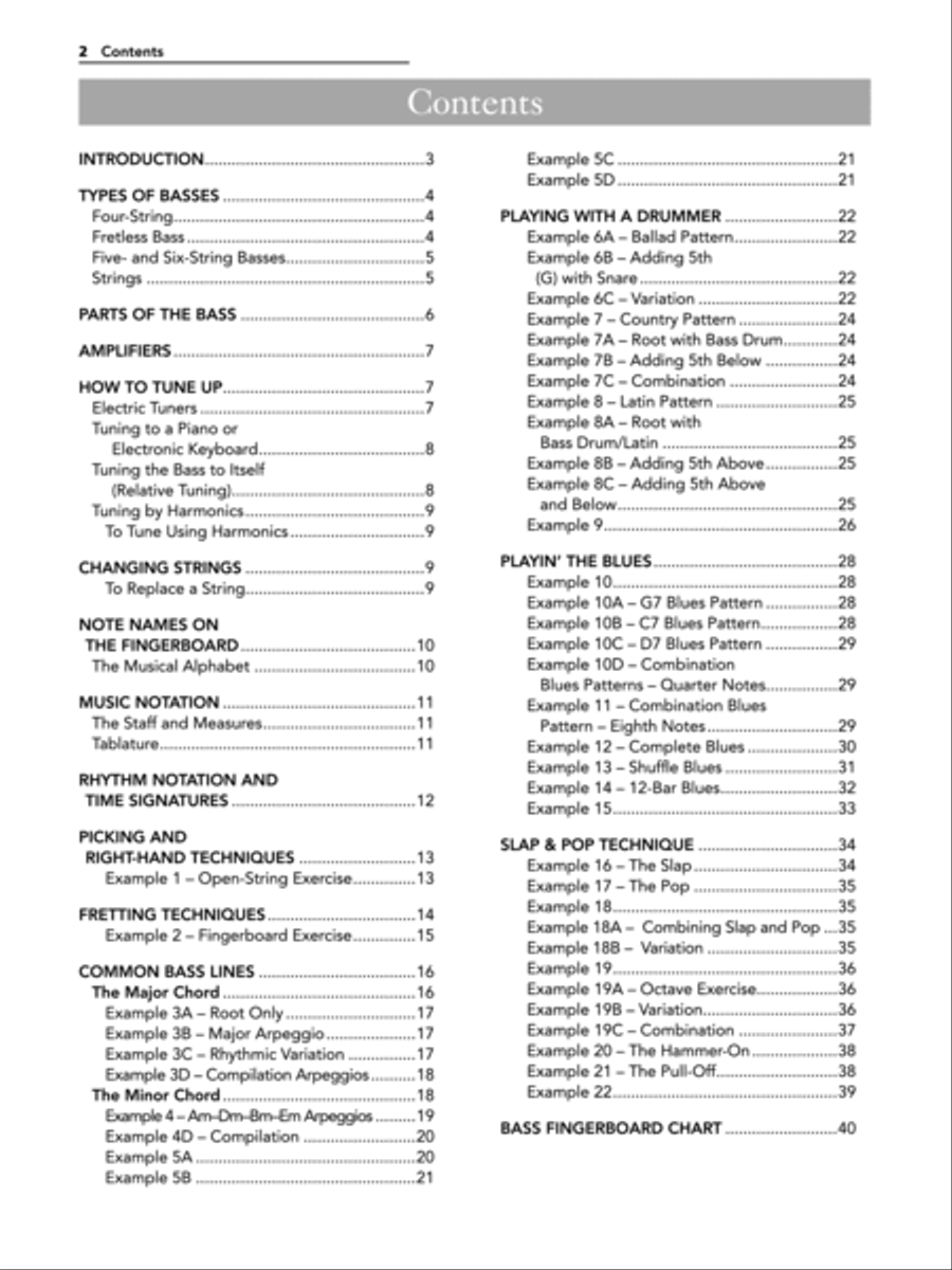 Ultimate Beginner Bass Basics Bass Guitar scores gallery preview page 2