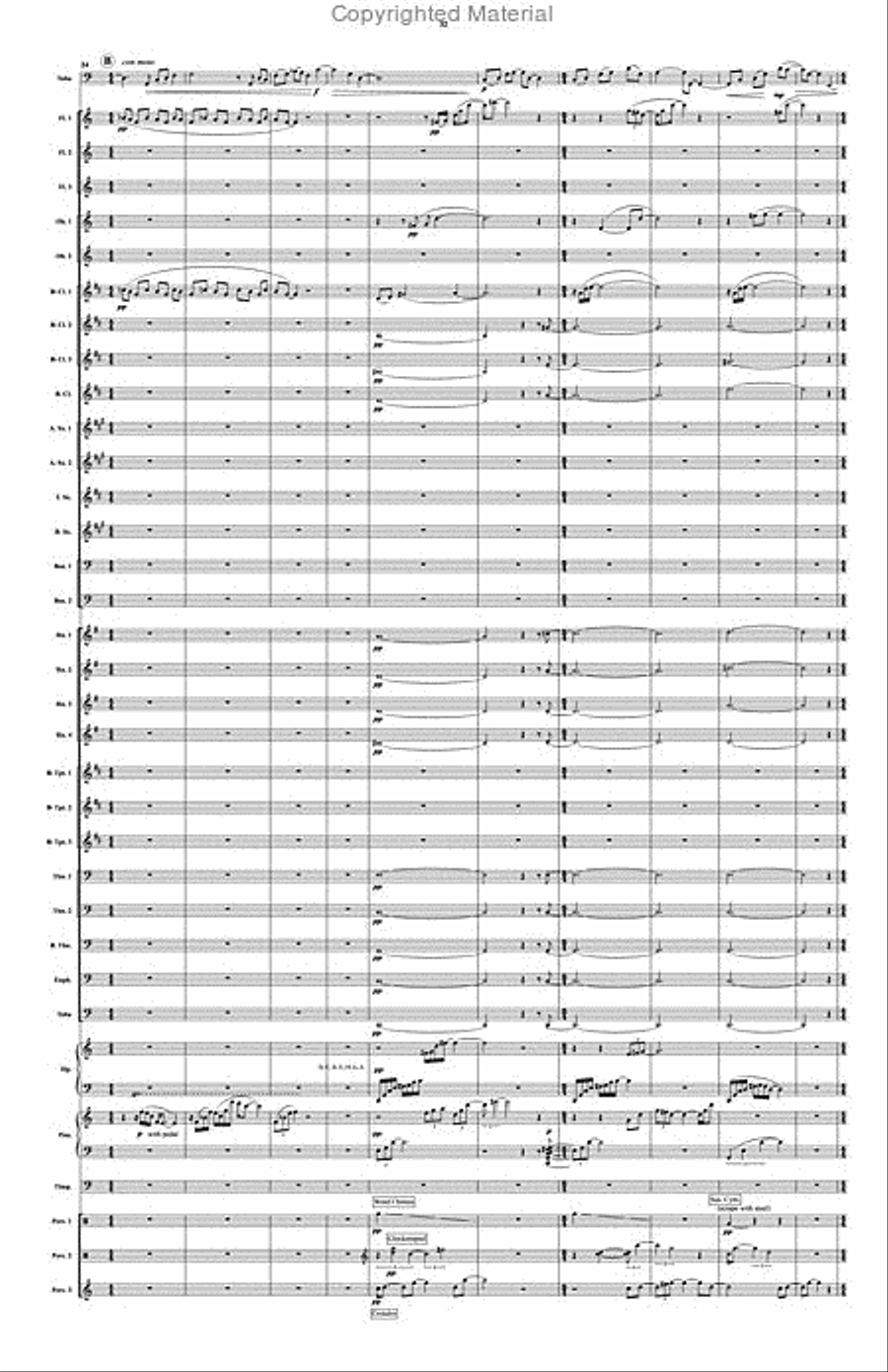 Concerto Concert Band scores gallery preview page 12