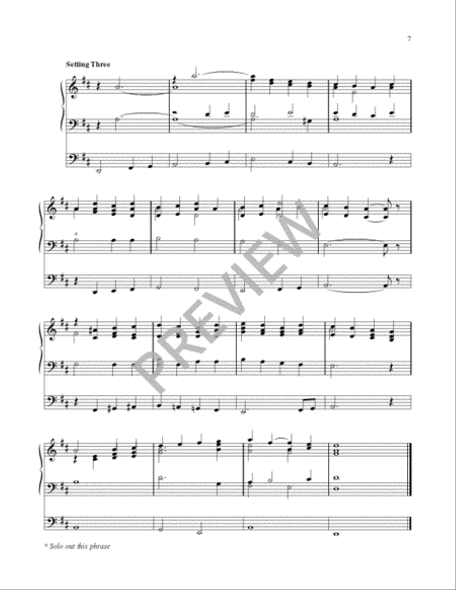 Hymn Harmonizations for Organ - Volume 3 Organ scores gallery preview page 10