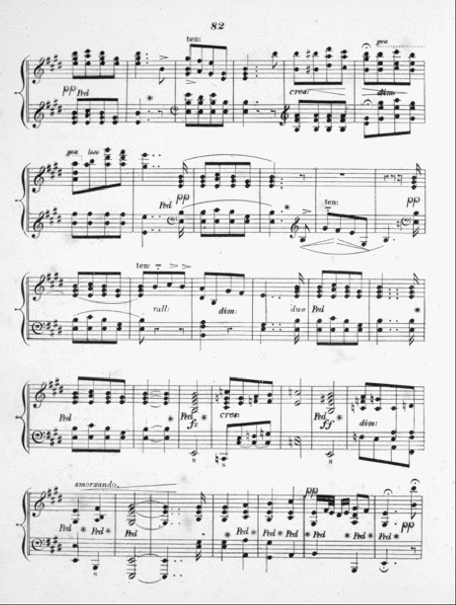 Vesper Piano Solo scores gallery preview page 3