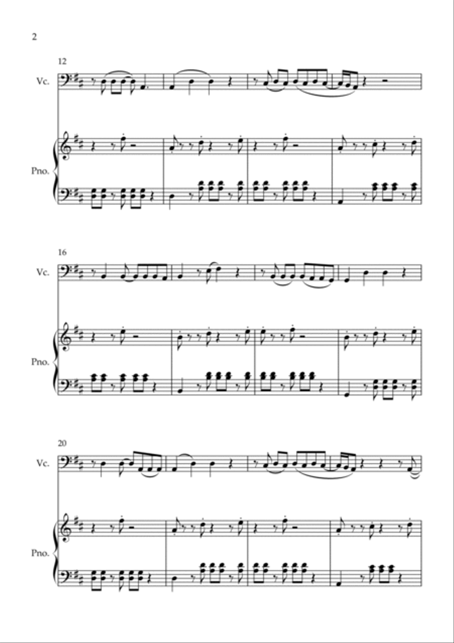 Shivers Piano scores gallery preview page 2