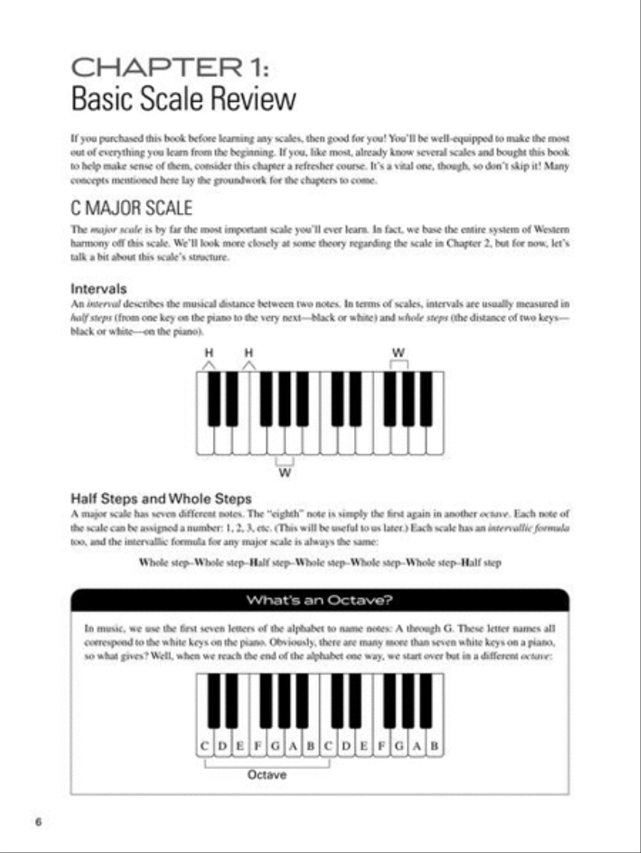 Pianist's Guide to Scales Over Chords Piano Method scores gallery preview page 6