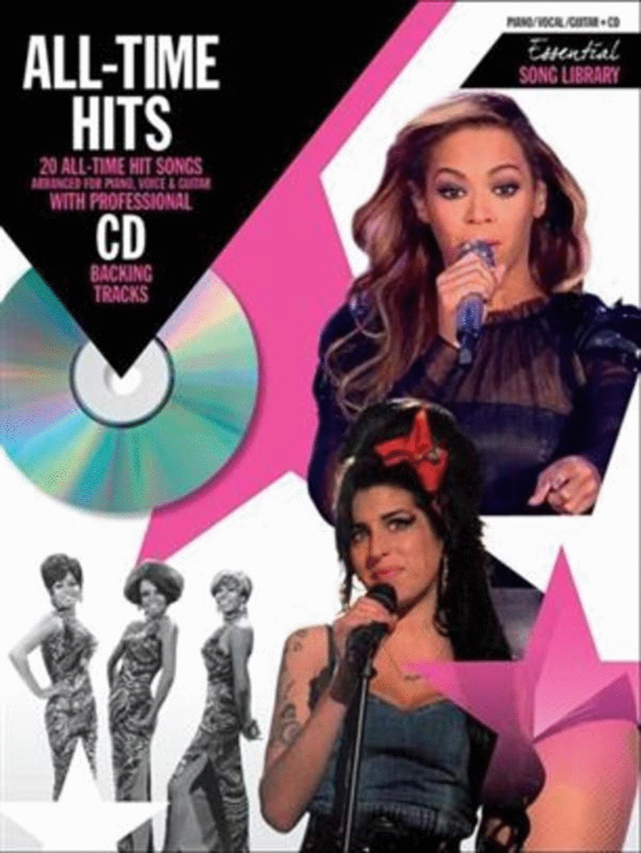 All Time Hits Essential Song Library Book/CD Piano, Vocal, Guitar scores gallery preview page 1
