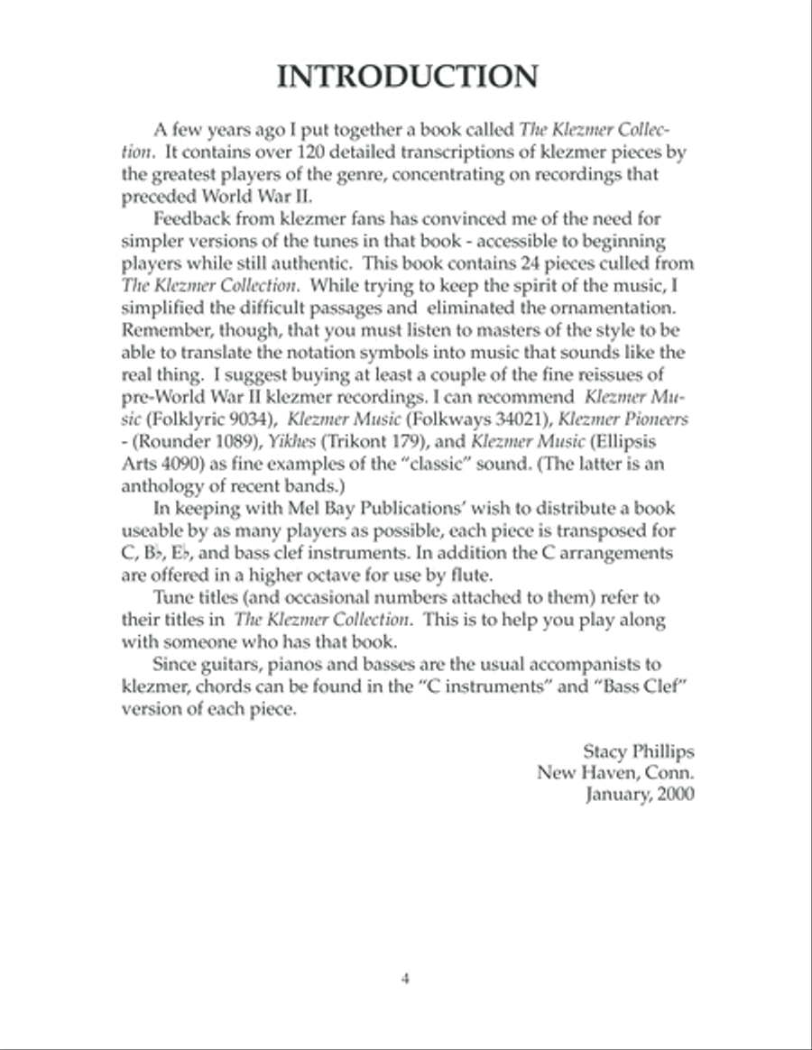 Easy Klezmer Tunes Violin Solo scores gallery preview page 6