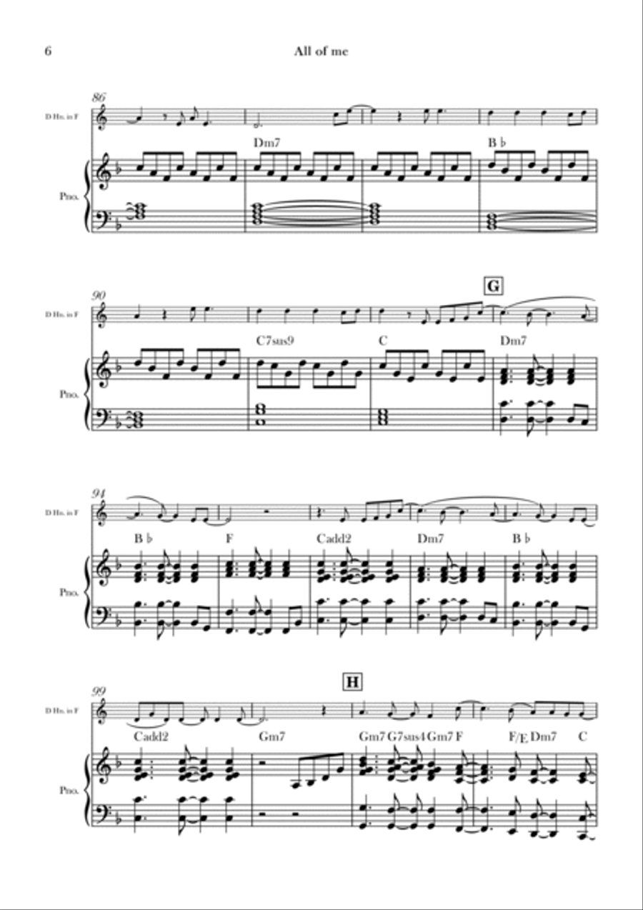 All Of Me All Of Me Chamber Music scores gallery preview page 6