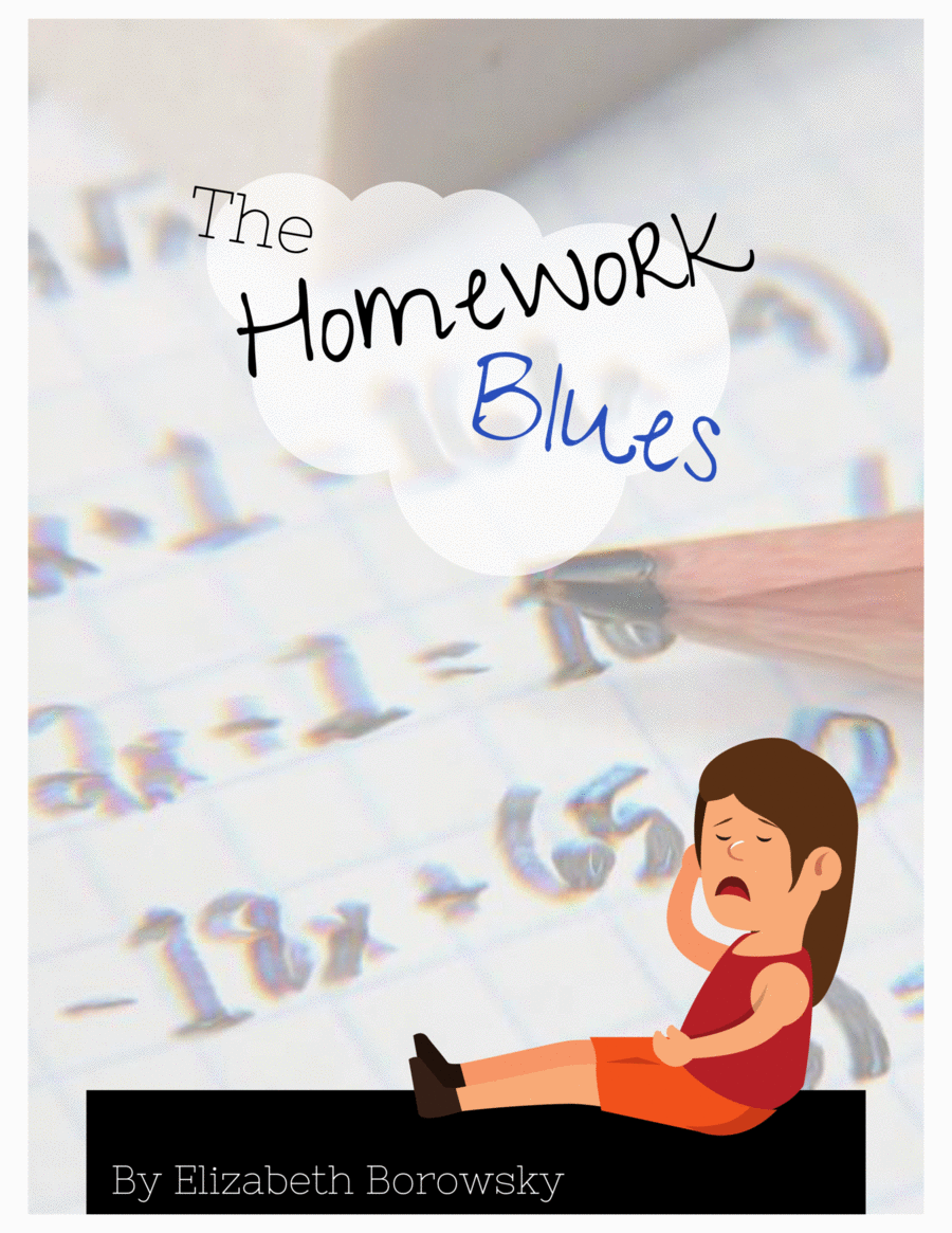 The Homework Blues Easy Piano scores gallery preview page 1