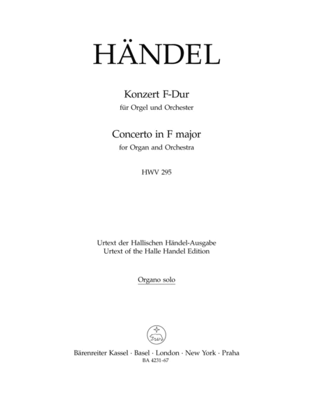 Organ Concerto No. 13 The Cuckoo and the Nightinale
