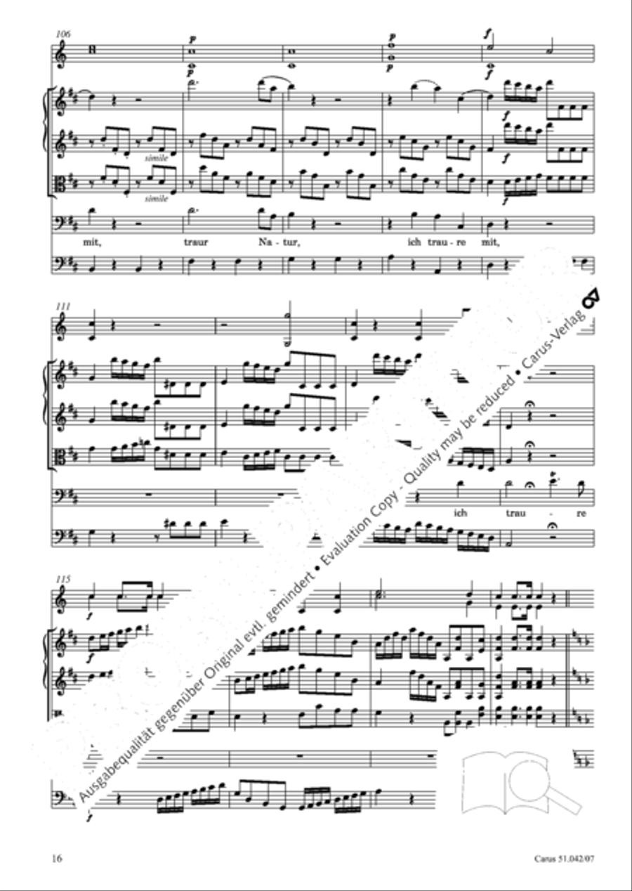 Grabmusik 4-Part scores gallery preview page 17