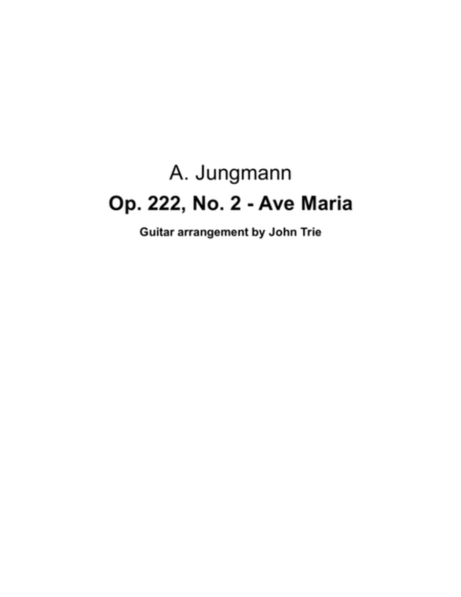 Opus 222, no 2 - Ave Maria image number null