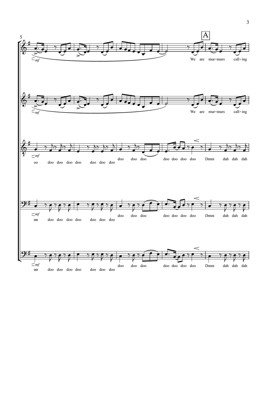 We Are Murmurs Choir scores gallery preview page 3