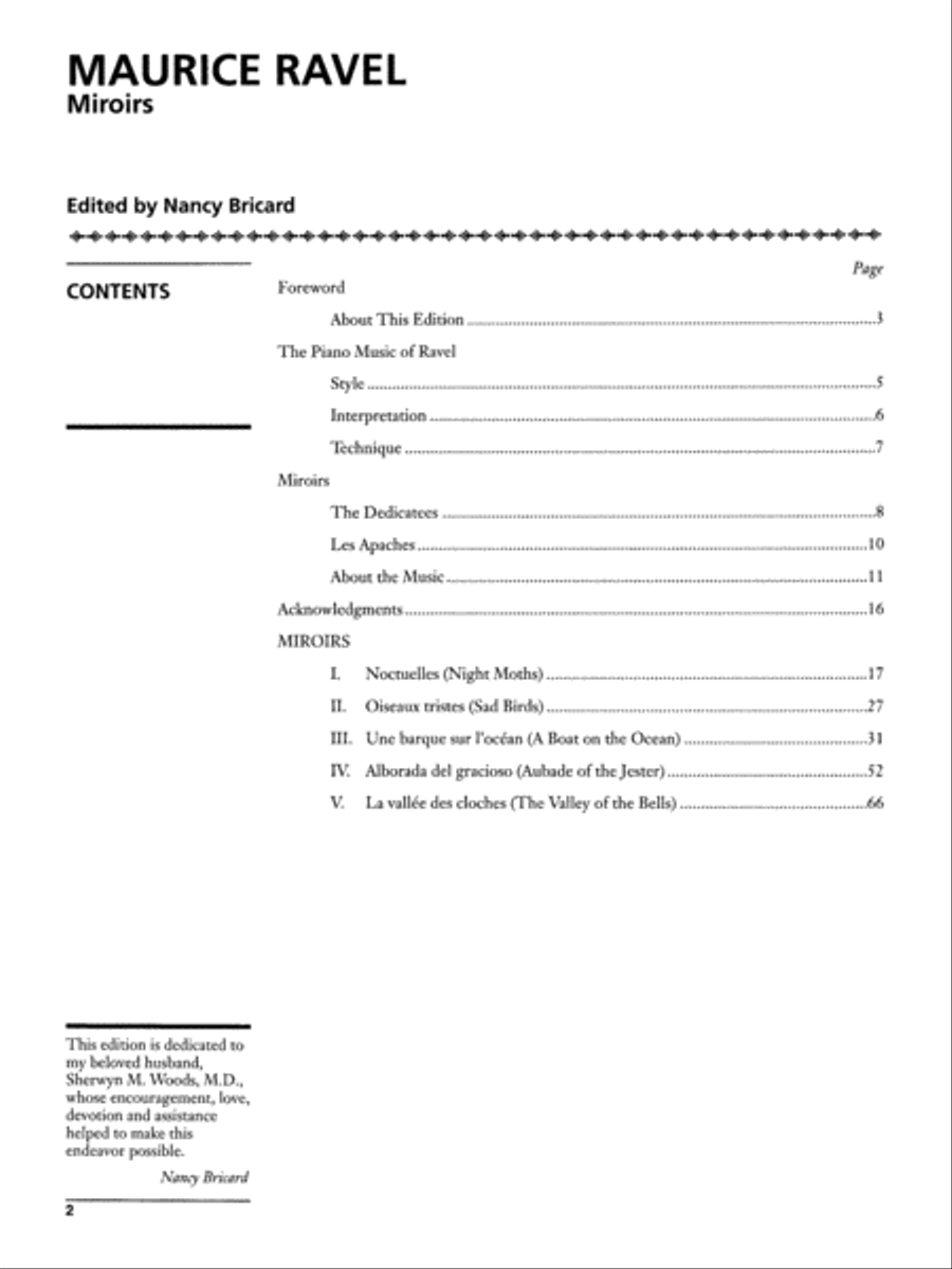 Ravel: Miroirs Piano Solo scores gallery preview page 5