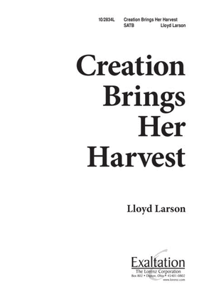 Book cover for Creation Brings Her Harvest