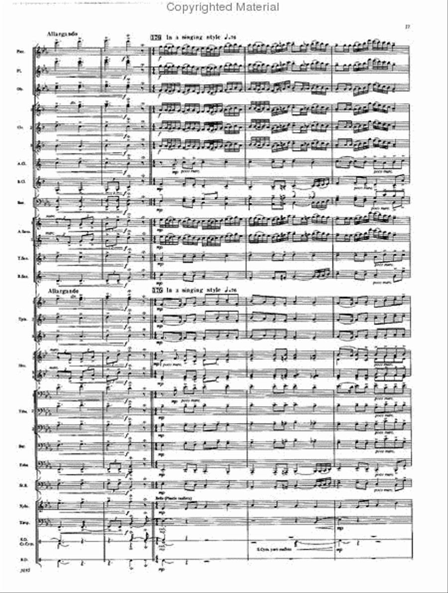 In All Its Glory Concert Band scores gallery preview page 25