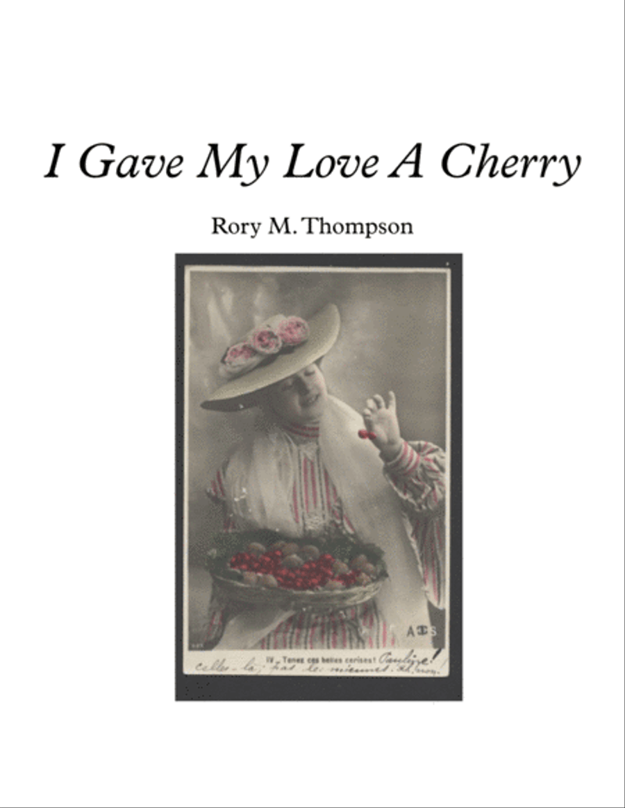 I Gave My Love a Cherry I Gave My Love a Cherry Piano Solo scores gallery preview page 1