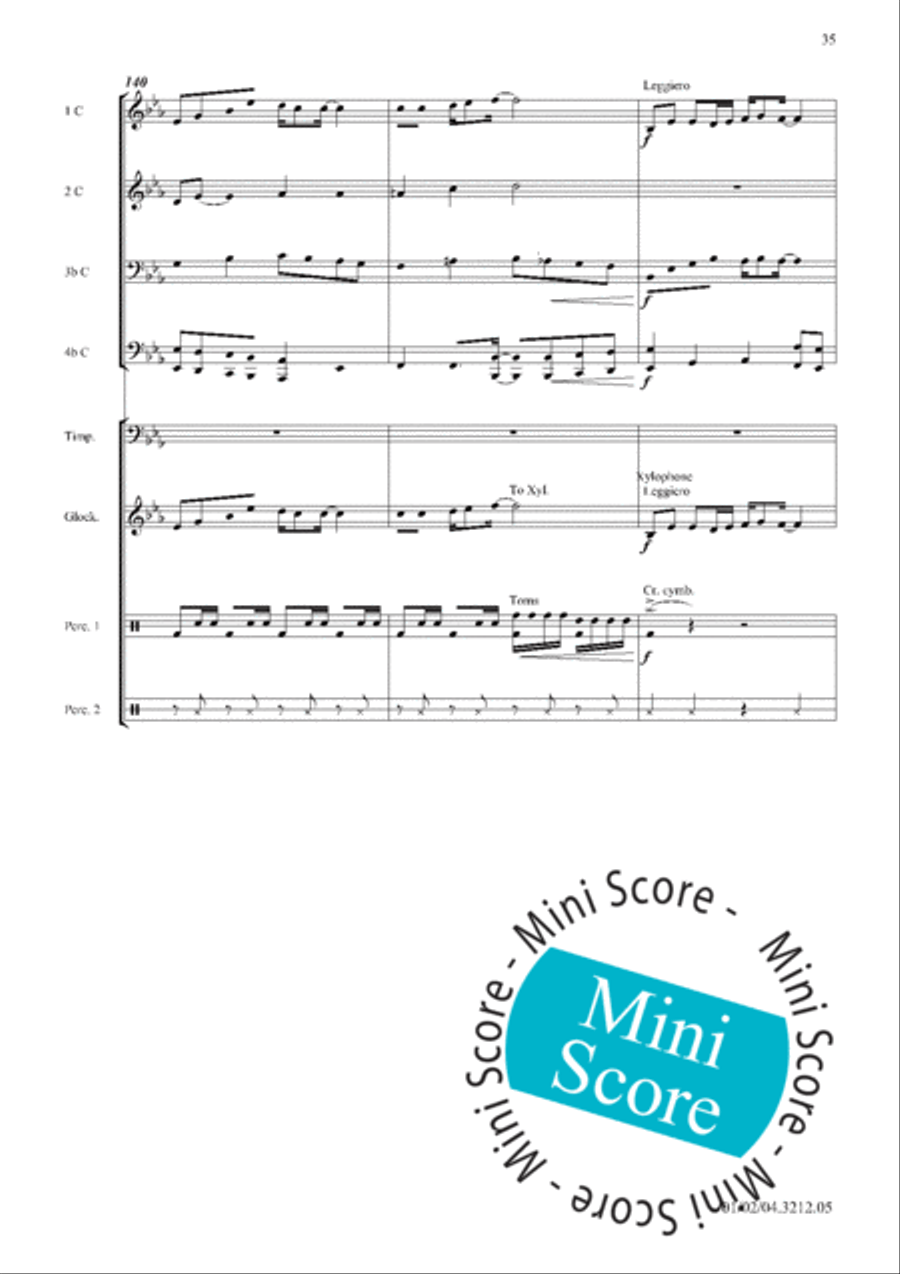 Syrielle Fanfare Band scores gallery preview page 44