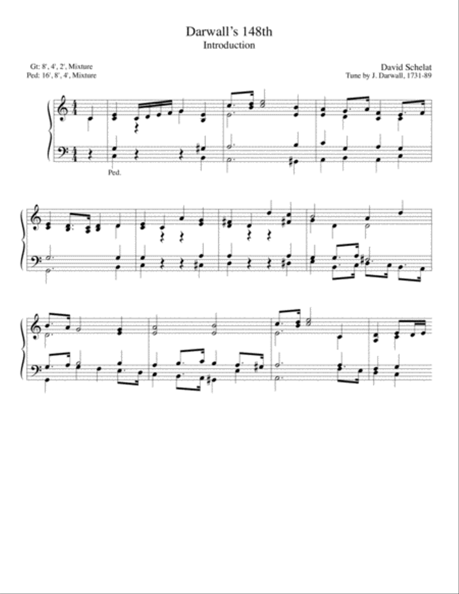 Hymn Enrichments, Set 2 Organ scores gallery preview page 3