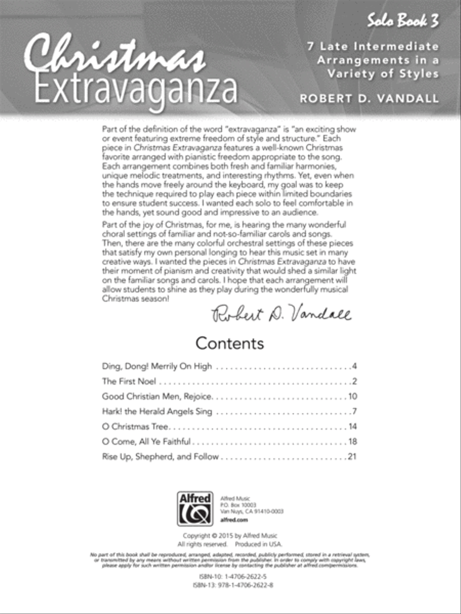 Christmas Extravaganza, Book 3 Piano Solo scores gallery preview page 5
