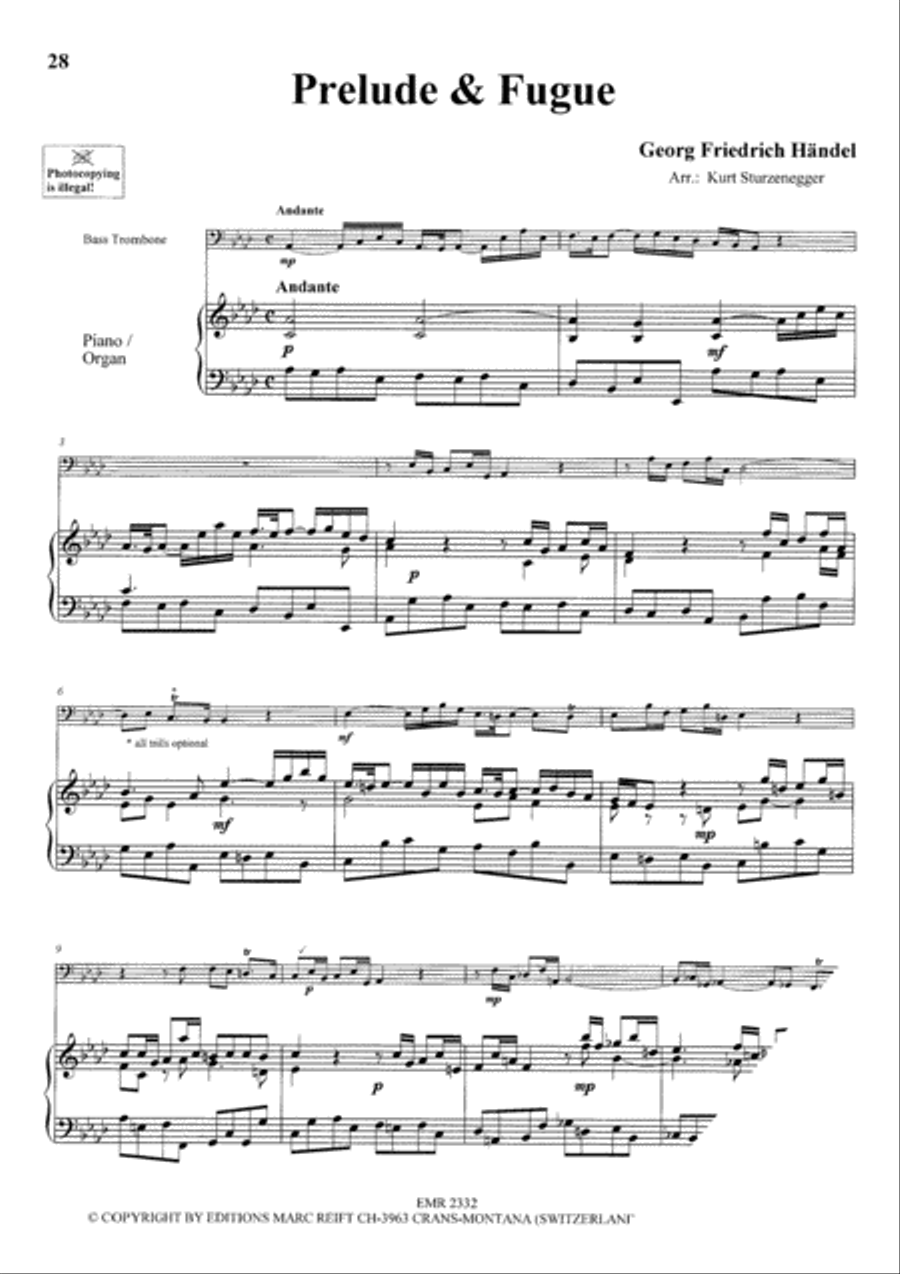 Baroque Masterpieces Trombone scores gallery preview page 9