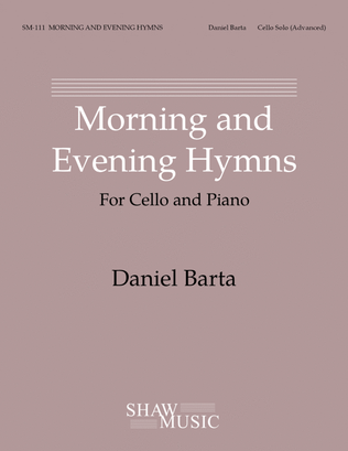 Book cover for Morning and Evening Hymns