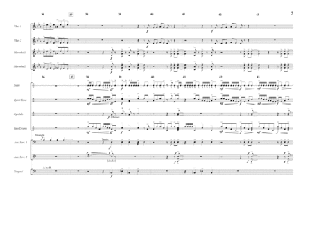 Bohemian Rhapsody - Percussion Score