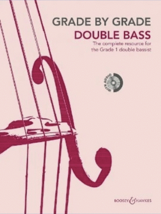Book cover for Grade by Grade - Double Bass (Grade 1)