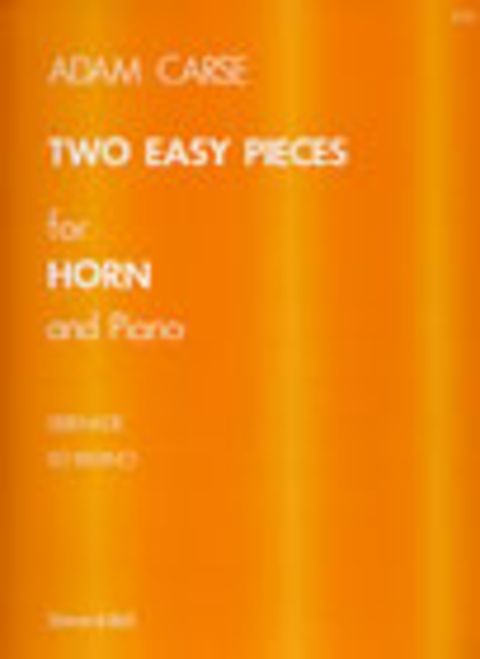 Two Easy Pieces for Horn and Piano