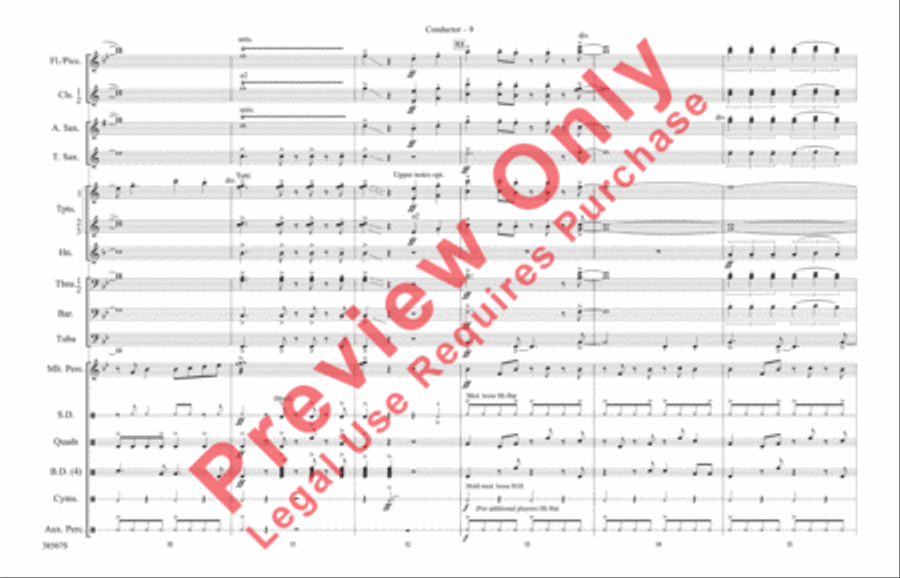 Land of Make Believe Land of Make Believe Marching Band scores gallery preview page 10