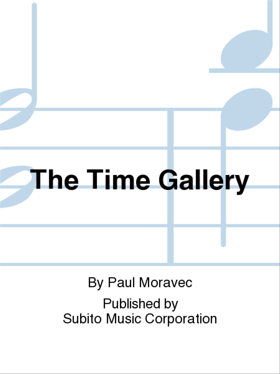 The Time Gallery Clarinet scores gallery preview page 1