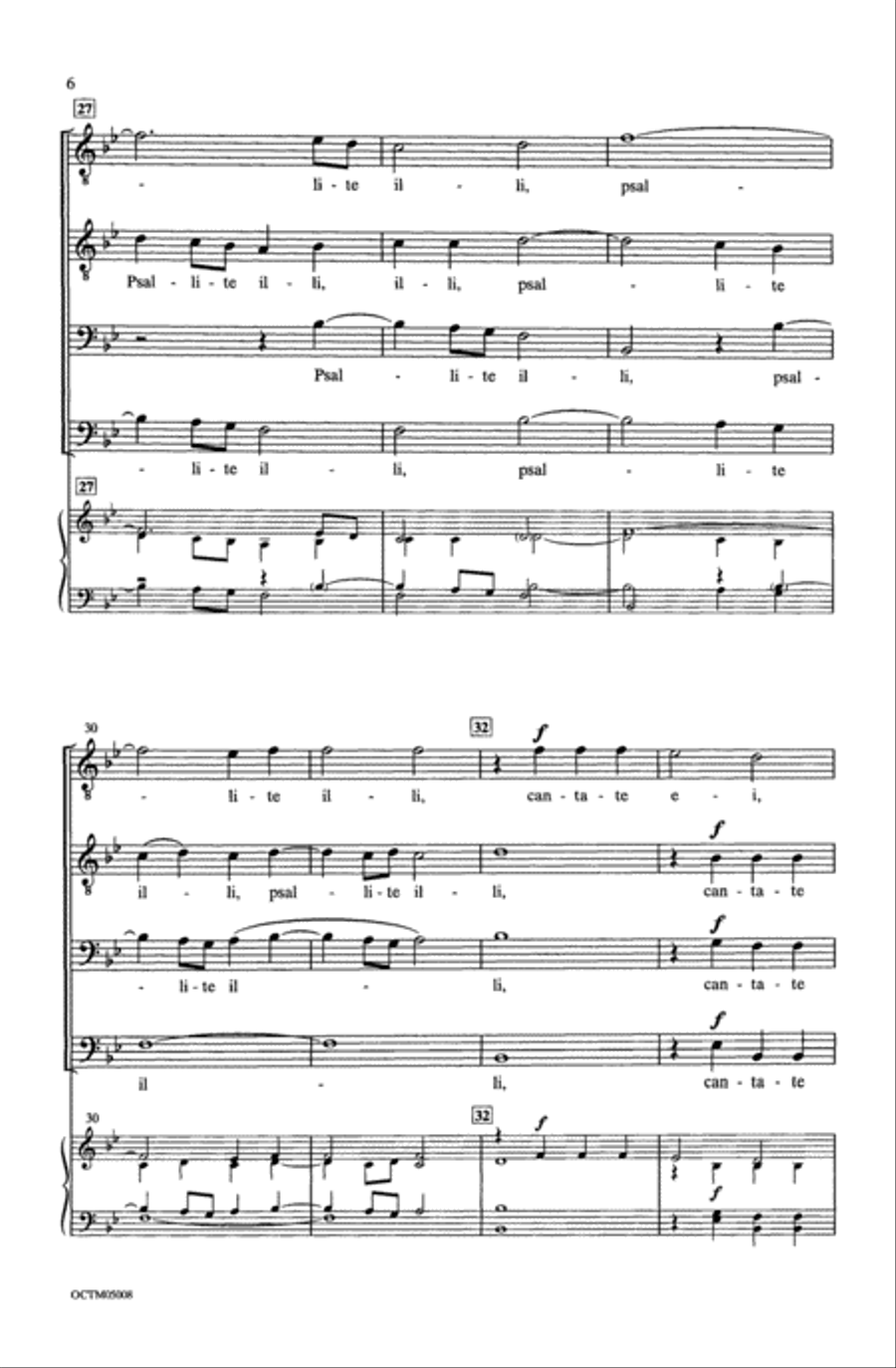 Exsultate Justi Exsultate Justi A Cappella scores gallery preview page 5