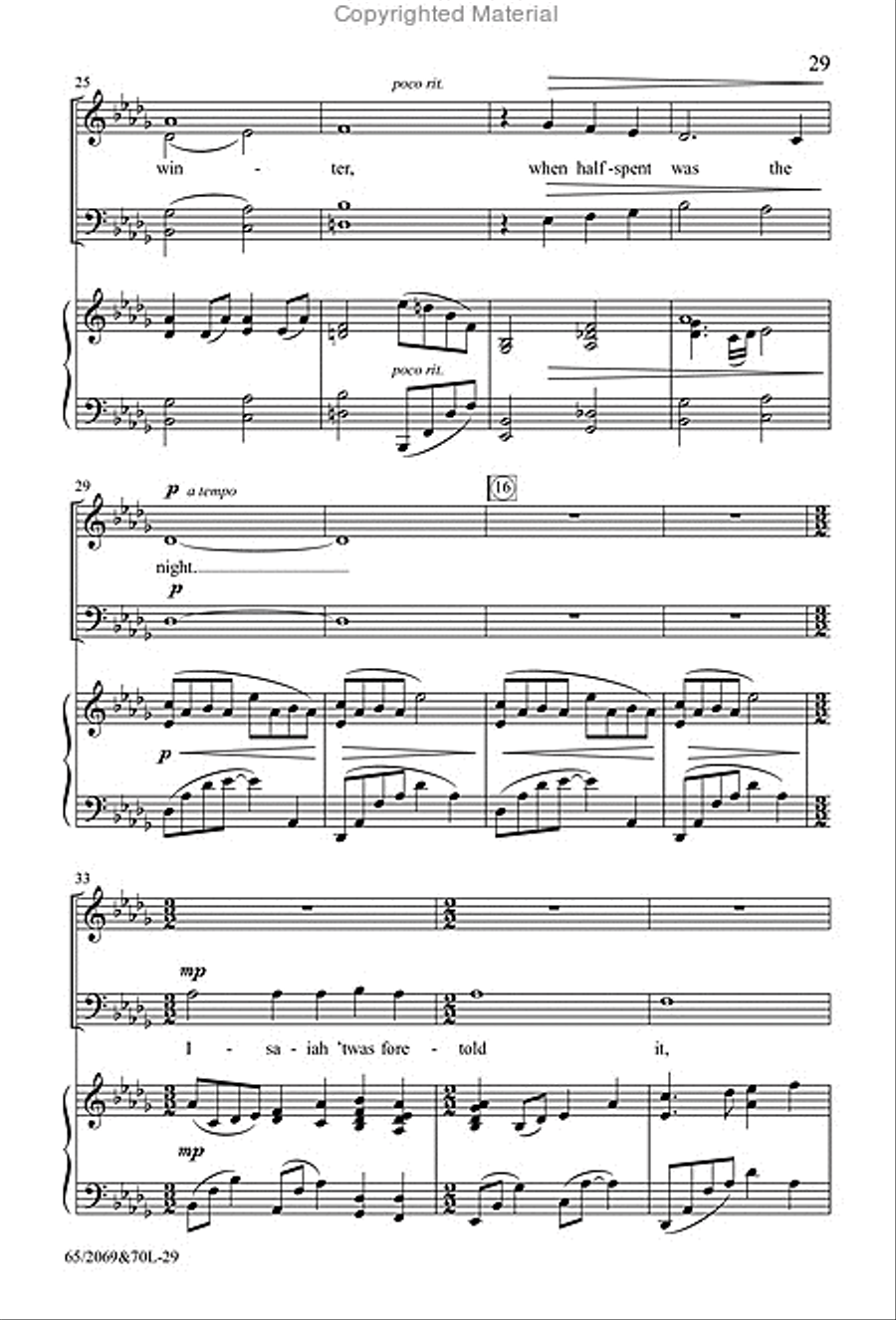 A Noel Celebration 4-Part scores gallery preview page 10