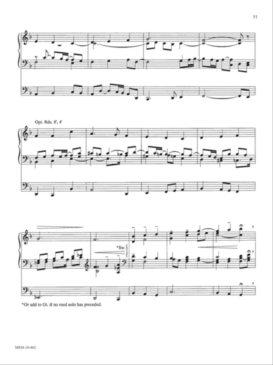 Postlude on “Lobe den Herren” Organ scores gallery preview page 2