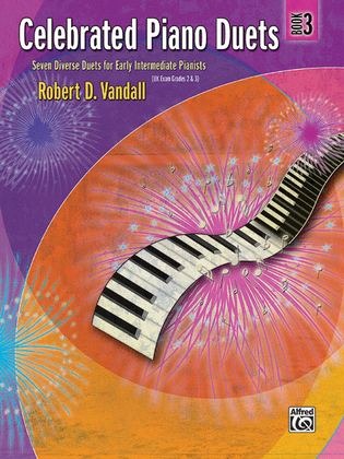 Book cover for Celebrated Piano Duets, Book 3